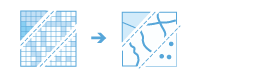 Convert Raster to Feature diagram